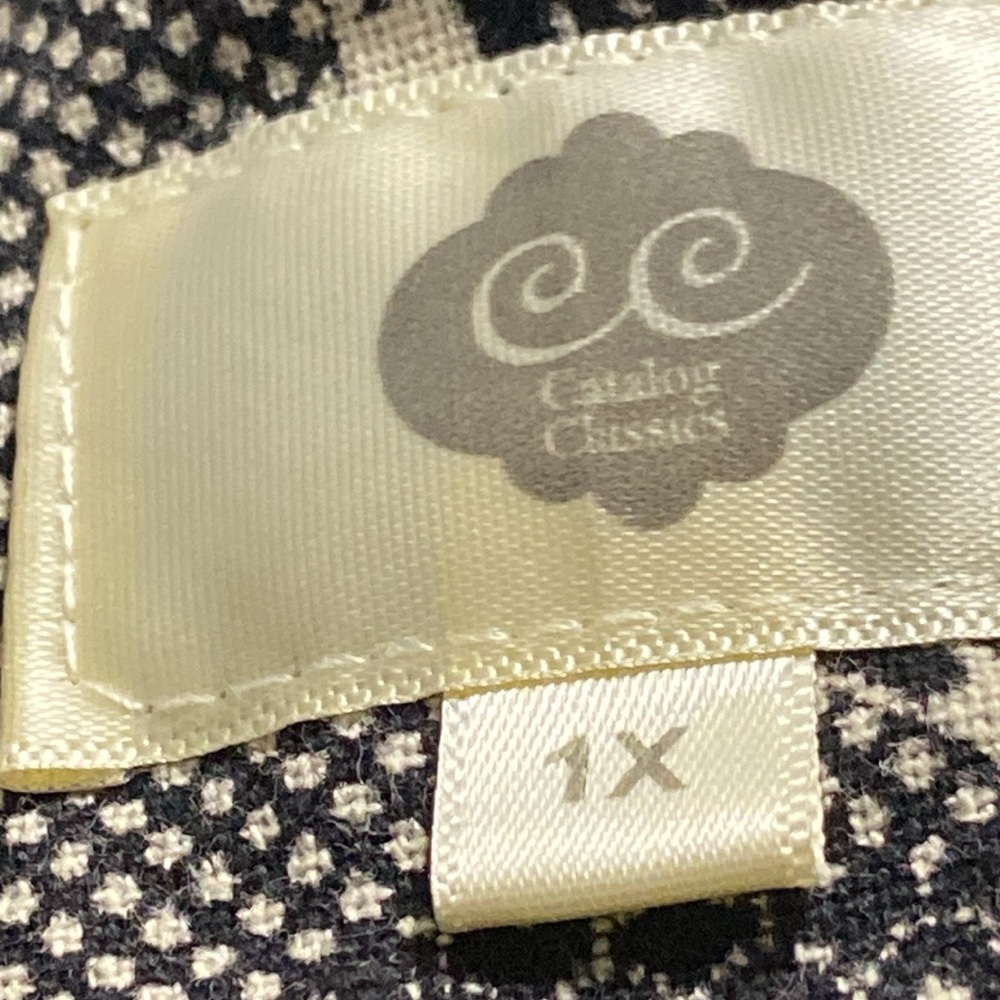 D5- Catalog Classics Block Print Artsy Lagenlook … - image 7